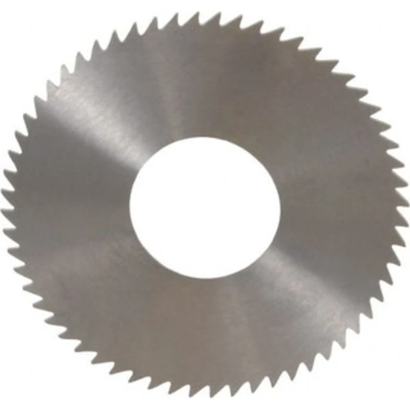 RobbJack 2-3/4 x 0.0468, 1 Arbor, 60-Tooth Solid Carbide Slitting & Slotting Saw Uncoated, RH Cut, Straight Teeth, Co...